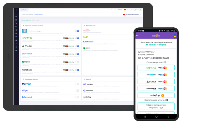 Международные и локальные способы оплаты билетов