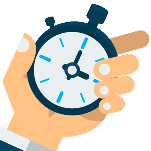 Average speed of participant registration