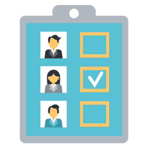 A questionnaire for each employee