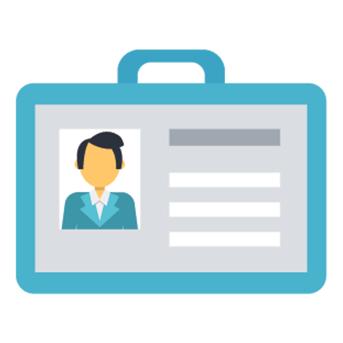 Generating badges for the contractor's employees