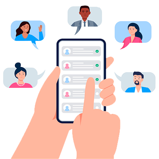 Collection of contacts by sponsors